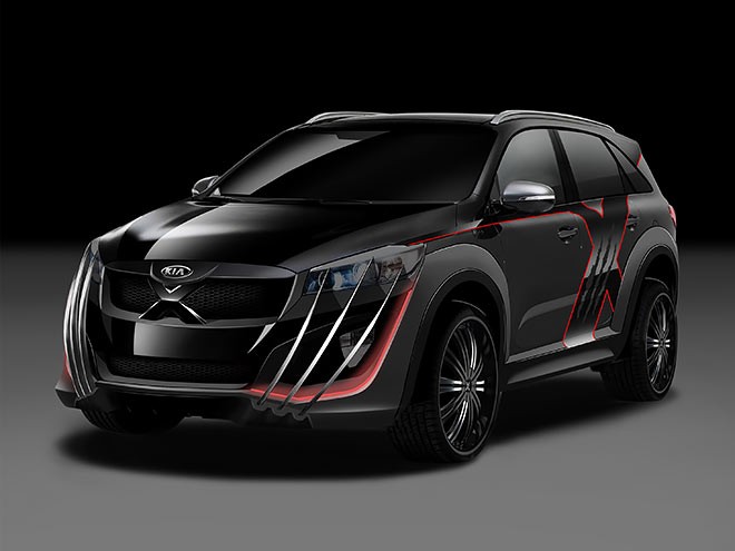 Na Australian Open 2015 uvidia návštevníci Kia Sorento inšpirovanú filmom „X-MEN“