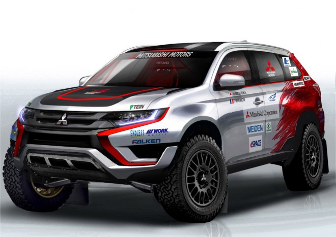 NOVÝ MITSUBISHI OUTLANDER PHEV SA ZÚČASTNÍ BAJA PORTALEGRE 500 CHALLENGE