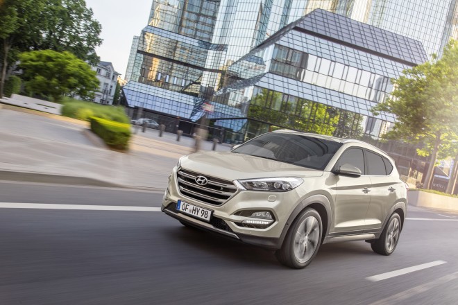 Hyundai Tucson sa stal finalistom na titul 2016 Green SUV of the Year
