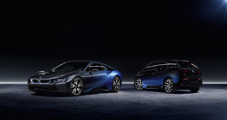 BMW i a Garage Italia Customs predstavujú v Paríži BMW i3 a BMW i8 Garage Italia CrossFade