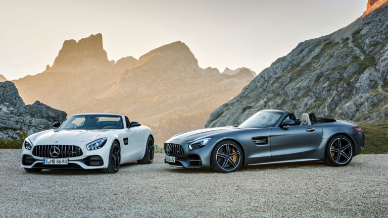 Modely vozidiel Mercedes-AMG GT rozšíria dva roadstery