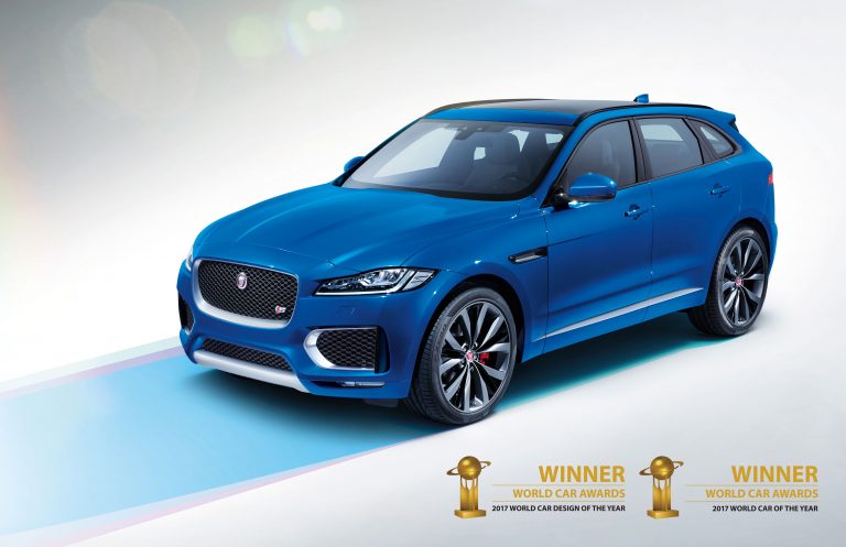 Ocenenia pre Jaguar F-PACE – najlepší a najkrajší automobil na svete