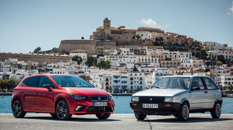 Tri desaťročia evolúcie medzi prvým a najnovším modelom Ibiza