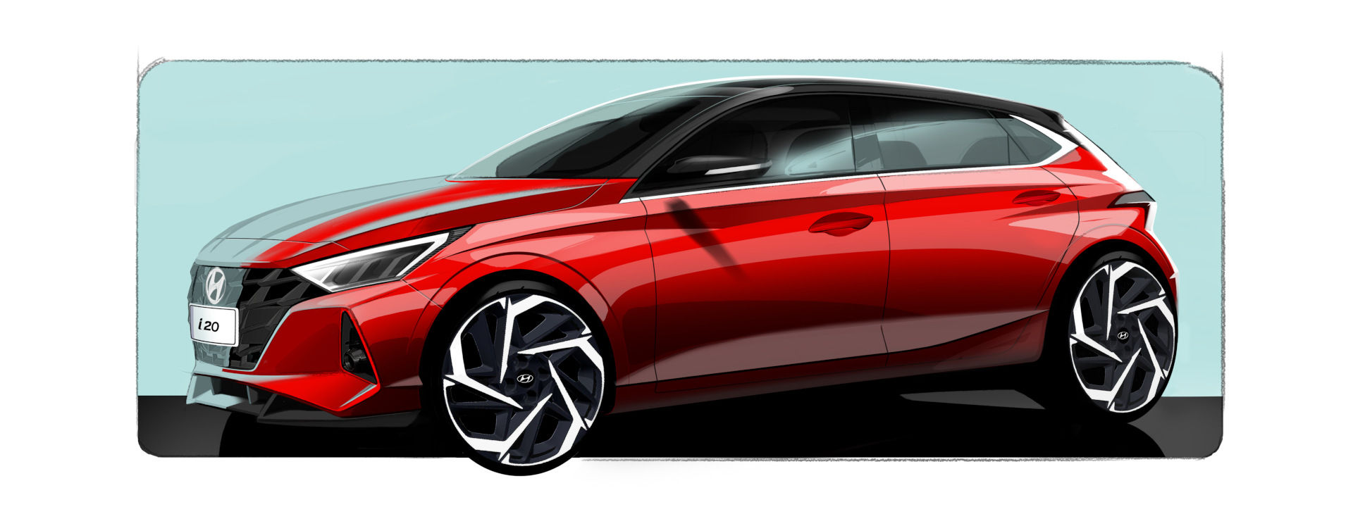 Hyundai približuje nový dizajn tretej generácie modelu i20
