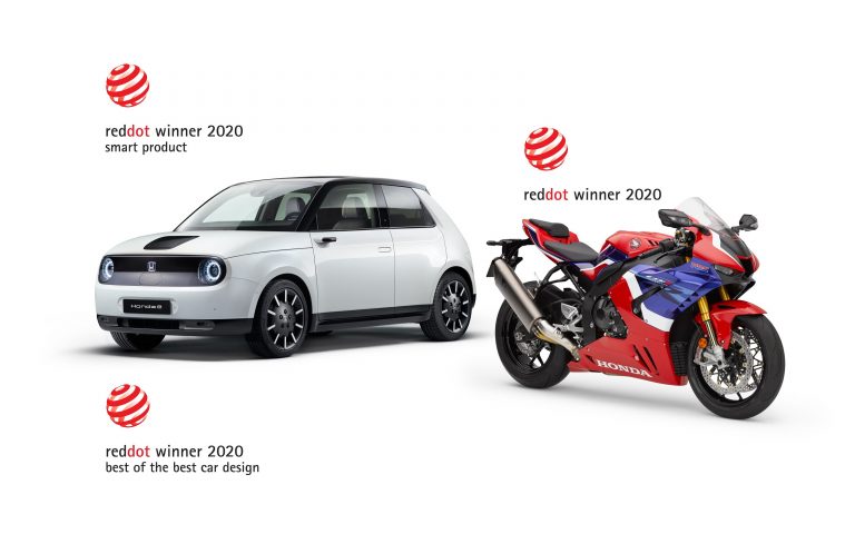 HONDA WINS THREE RED DOT DESIGN AWARDS, INCLUDING 'BEST OF THE BEST' FOR HONDA E