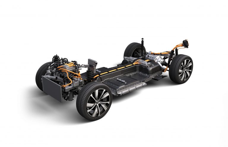 Volvo XC40 Recharge powertrain
