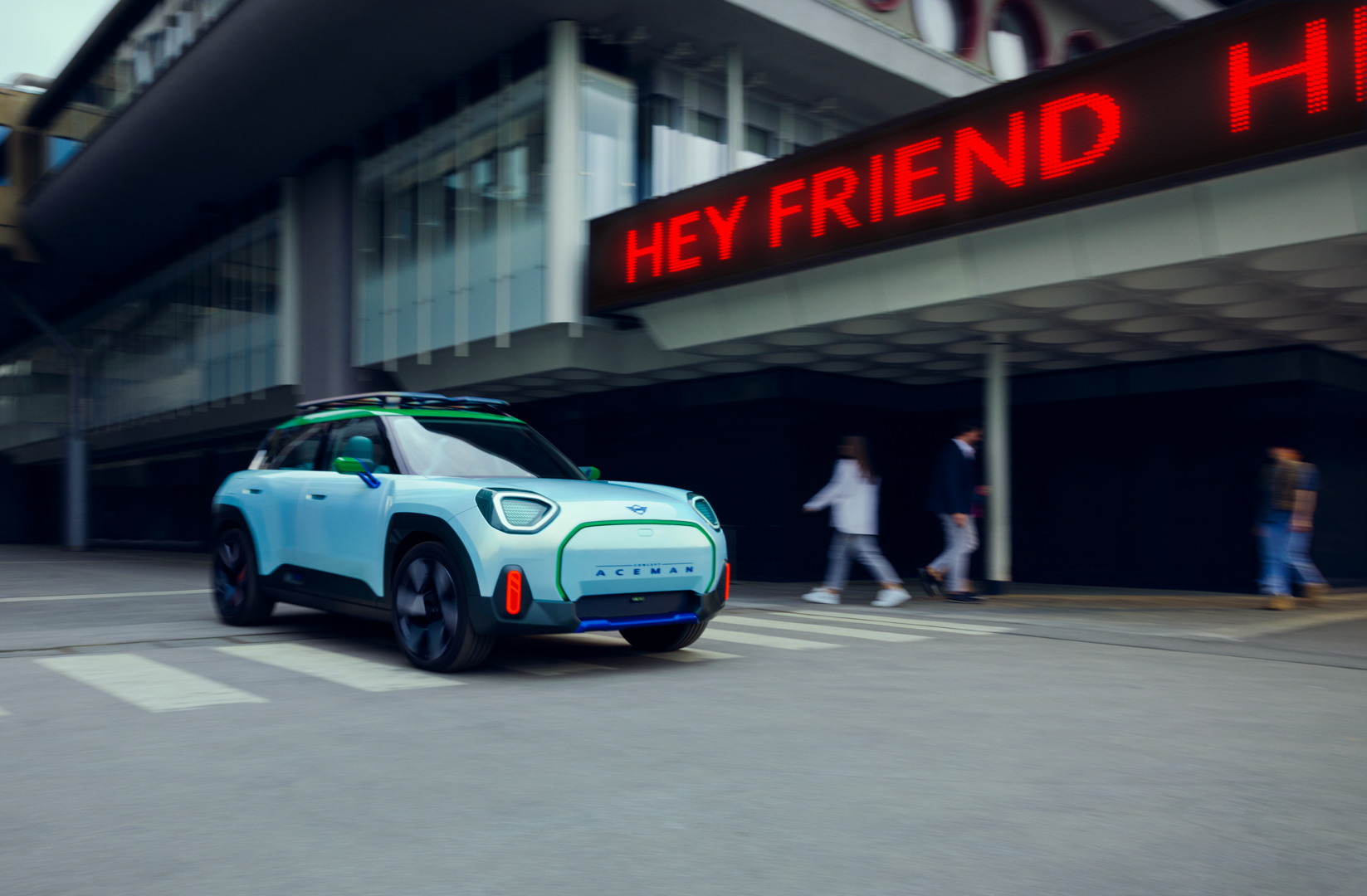 Štúdia MINI Concept Aceman: prvý plne elektrický crossover z novej rodiny MINI