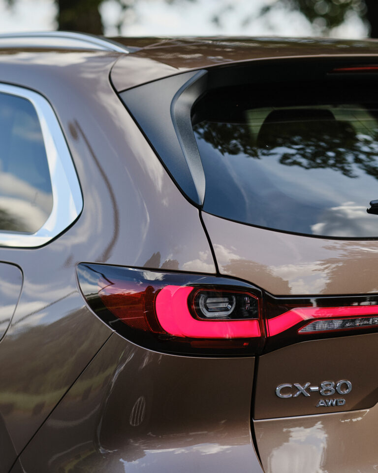 Mazda CX-80 objavuje Düsseldorf: japonské Little Tokyo pri Rýne