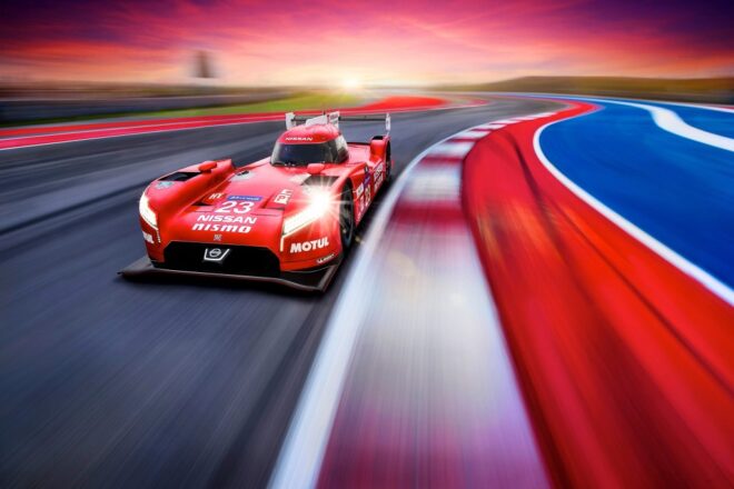 Spoločnosť Nissan odhalila počas zápasu Super Bowl svojho čierneho koňa pre preteky v Le Mans