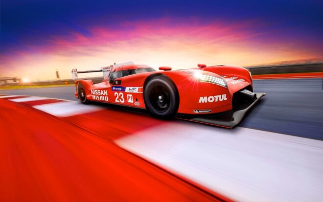 Spoločnosť Nissan odhalila počas zápasu Super Bowl svojho čierneho koňa pre preteky v Le Mans