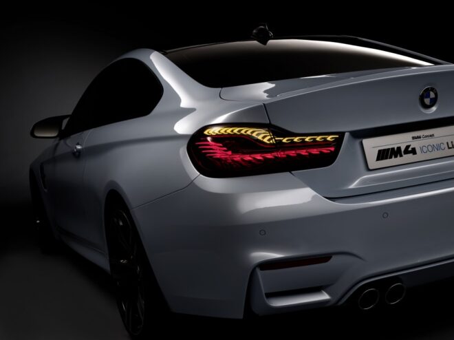BMW M4 Concept Iconic Lights – zářivé nápady pro více radosti z jízdy.