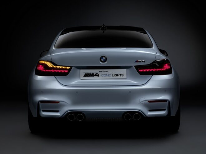 BMW M4 Concept Iconic Lights – zářivé nápady pro více radosti z jízdy.