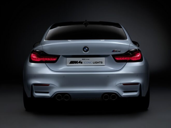 BMW M4 Concept Iconic Lights – zářivé nápady pro více radosti z jízdy.