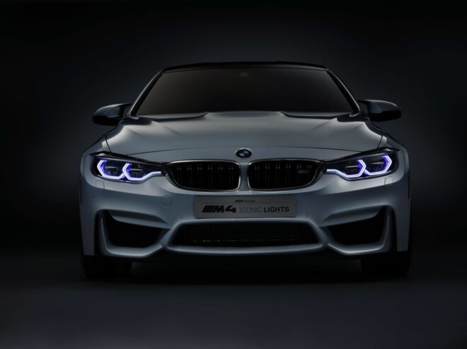 BMW M4 Concept Iconic Lights – zářivé nápady pro více radosti z jízdy.