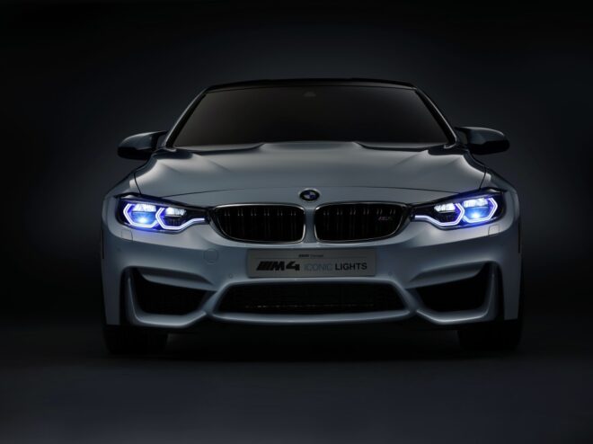 BMW M4 Concept Iconic Lights – zářivé nápady pro více radosti z jízdy.