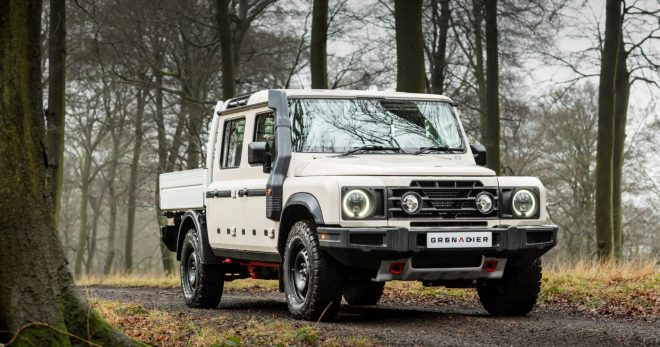 INEOS AUTOMOTIVE UVÁDZA GRENADIER QUARTERMASTER CHASSIS CAB
