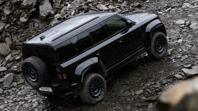 DEFENDER OCTA BLACK: ODOLNÁ LUXUSNÁ ROCKOVÁ HVIEZDA 4 × 4 2 DEFENDER OCTA BLACK: ODOLNÁ LUXUSNÁ ROCKOVÁ HVIEZDA 4 × 4