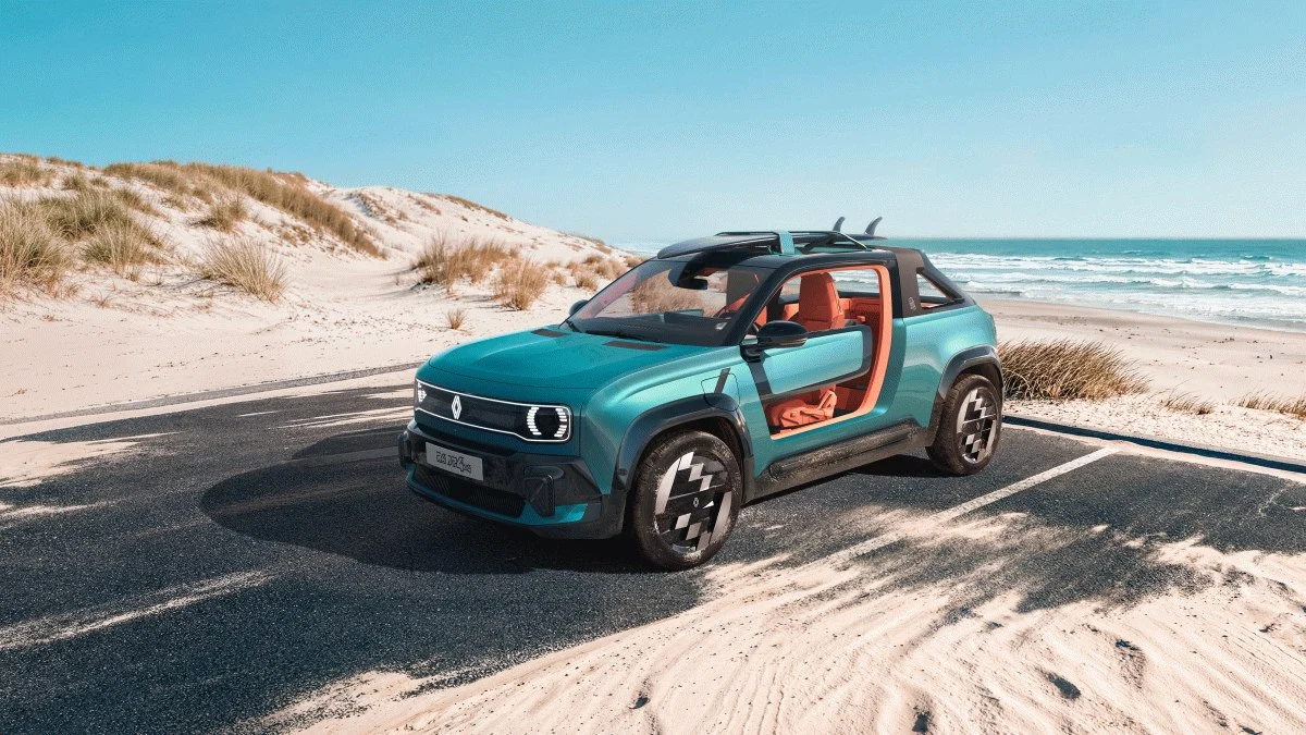 Renault 4 JP4x4 Concept debutuje ako plážové dobrodružstvo s pohonom 4×4
