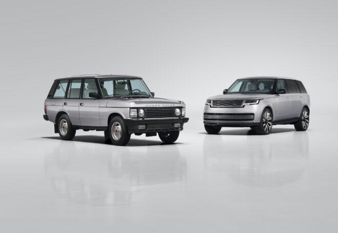 Range Rover predstavil jedinečný Range Rover Classic v Titan Silver na Pebble Beach 2 Range Rover predstavil jedinečný Range Rover Classic v Titan Silver na Pebble Beach