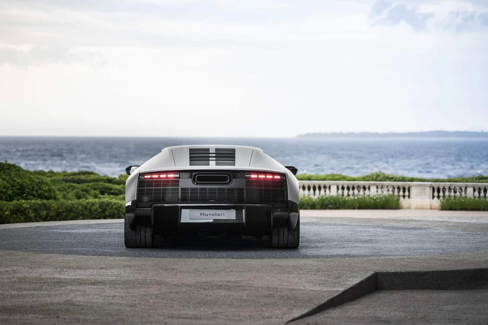 Audi Nuvolari - Titanium, outdoor static photo, exterior, rear view