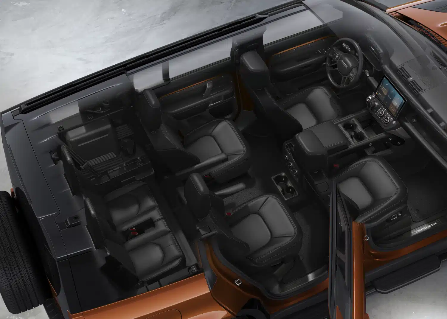 Six Seat Layout - Top View