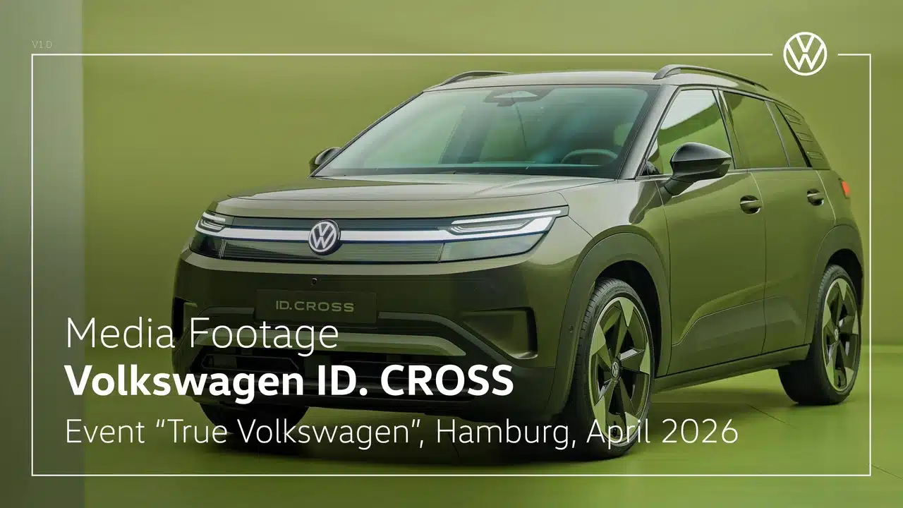 The all-new electric ID. Cross