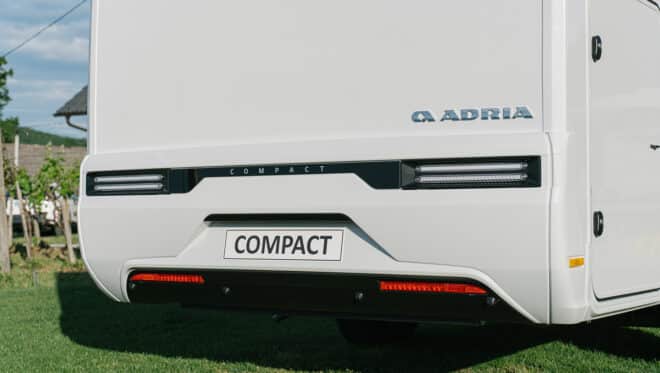 Nový Adria Compact 2027: Kompaktný obytný automobil so zlepšeným dizajnom a technológiami