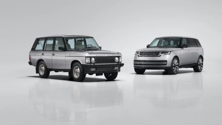 Range Rover predstavil jedinečný Range Rover Classic v Titan Silver na Pebble Beach