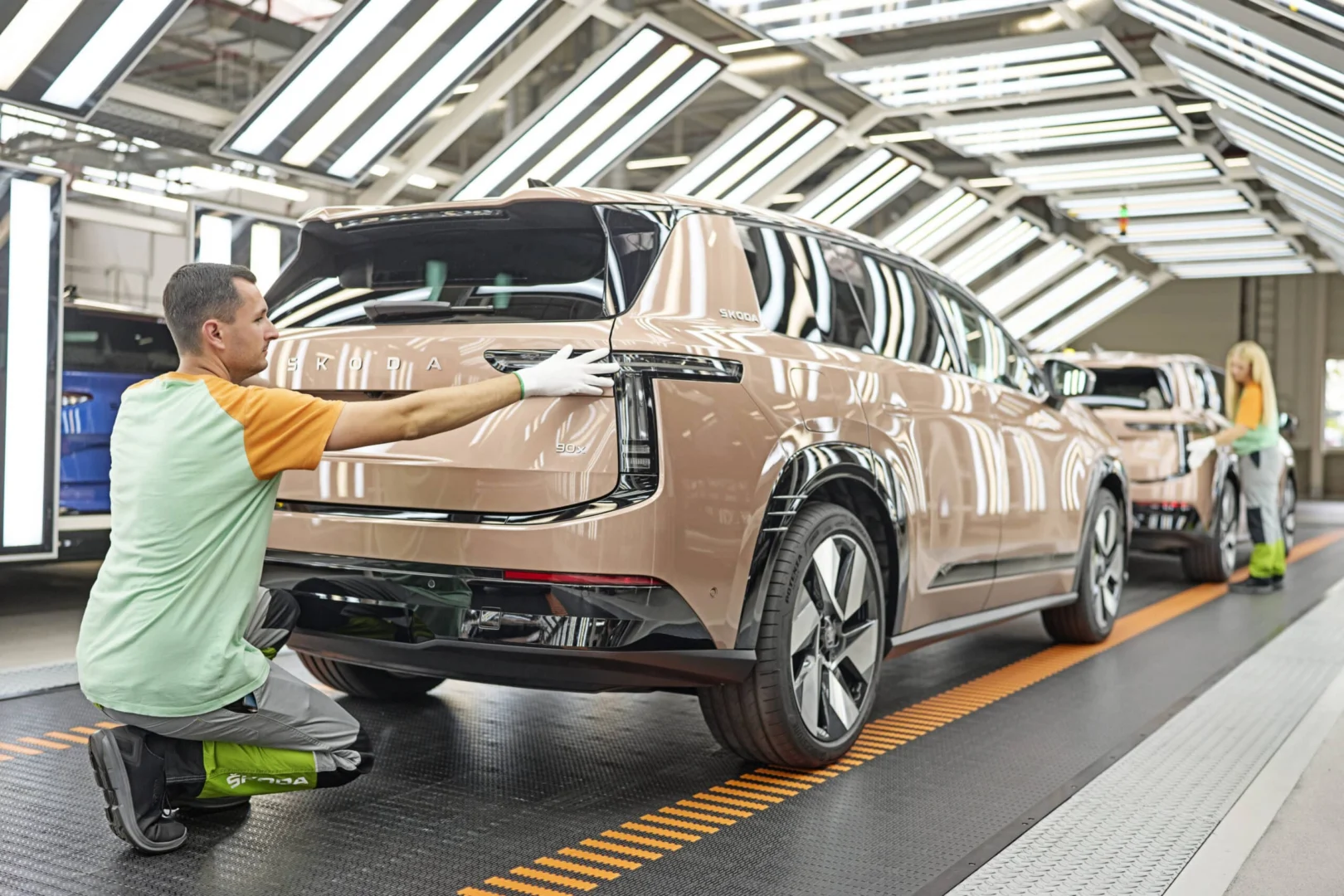 Škoda Auto spustila výrobu nového elektromobilu Peaq v Mladej Boleslavi