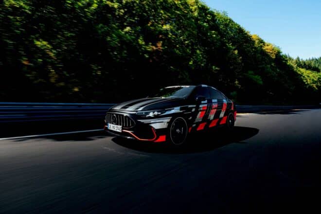 Best in Class on the Nürburgring-Nordschleife: Mercedes-AMG CLA 45 sets new record