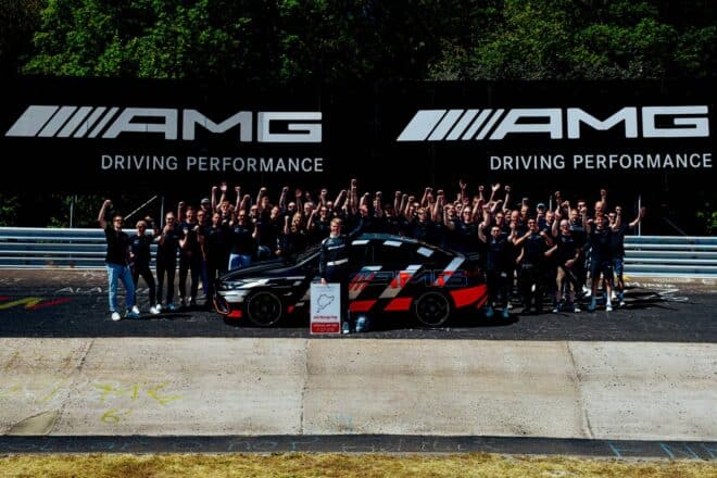 Best in Class on the Nürburgring-Nordschleife: Mercedes-AMG CLA 45 sets new record