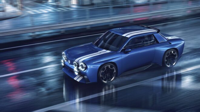 Renault 8 Gordini Concept: ikonické meno prichádza ako elektrické dvojmiestne kupé