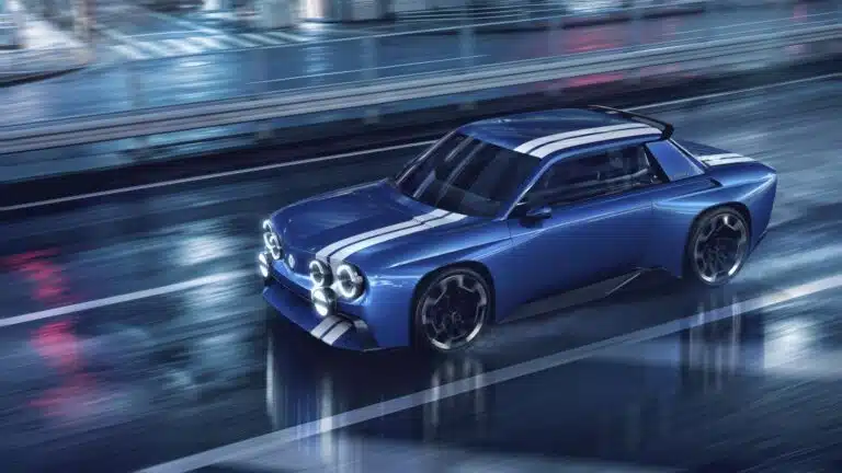 Renault 8 Gordini Concept: ikonické meno prichádza ako elektrické dvojmiestne kupé