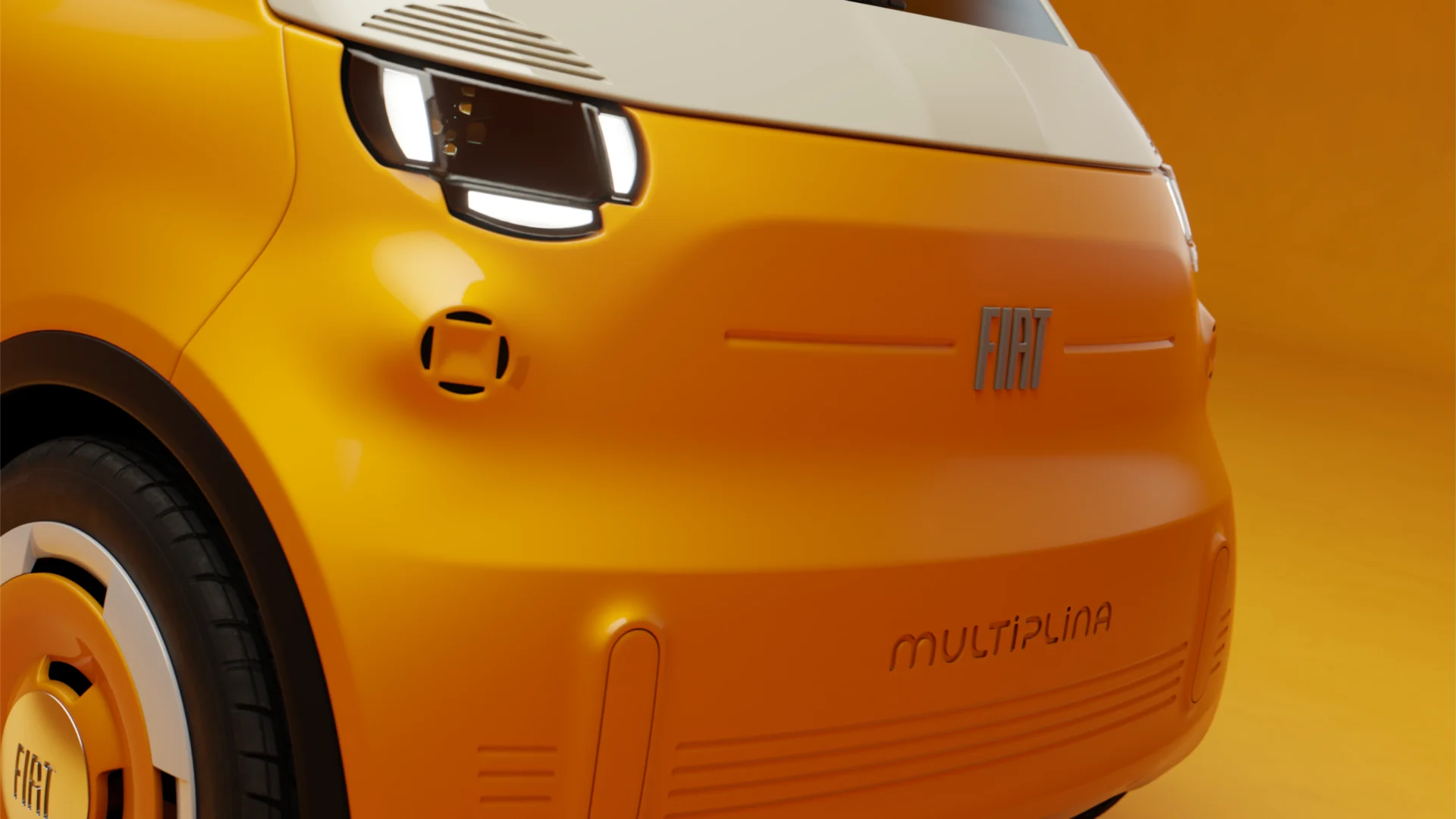 Fiat Multiplina: malý koncept pre štyroch v priestore medzi Topoliom a klasickým autom