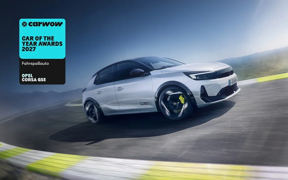 Opel Corsa GSE získala ocenenie Carwow Car of the Year 2027