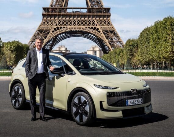 Audi A2 e-tron sa v Paríži ukázal ako najúspornejšie Audi v histórii značky