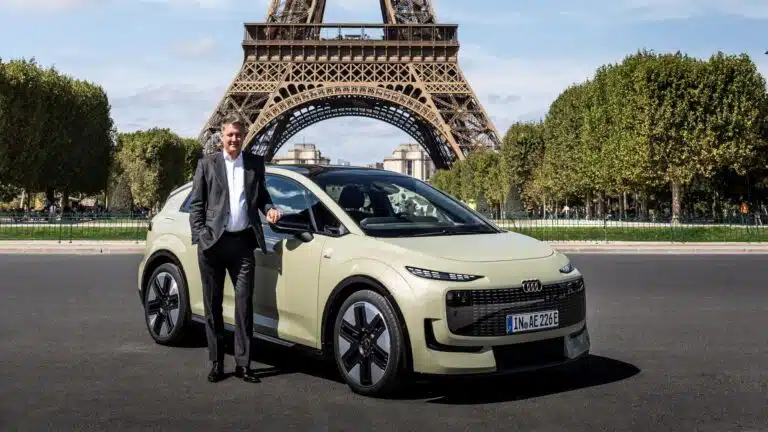 Audi A2 e-tron sa v Paríži ukázal ako najúspornejšie Audi v histórii značky