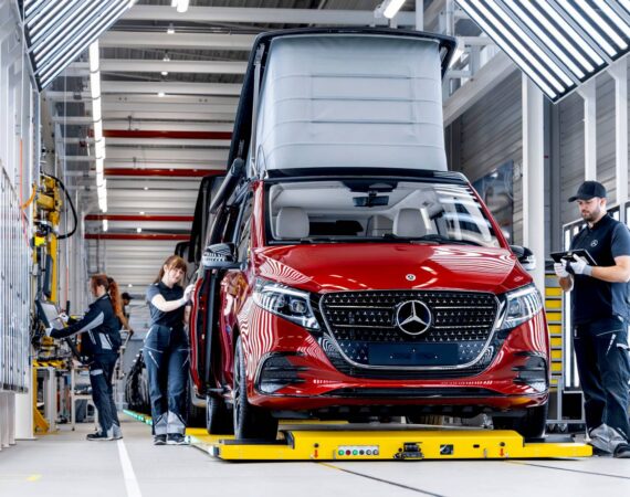 Nový Mercedes-Benz Marco Polo sa vyrába aj v Ludwigsfelde