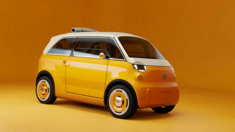 Fiat Multiplina: malý koncept pre štyroch v priestore medzi Topoliom a klasickým autom