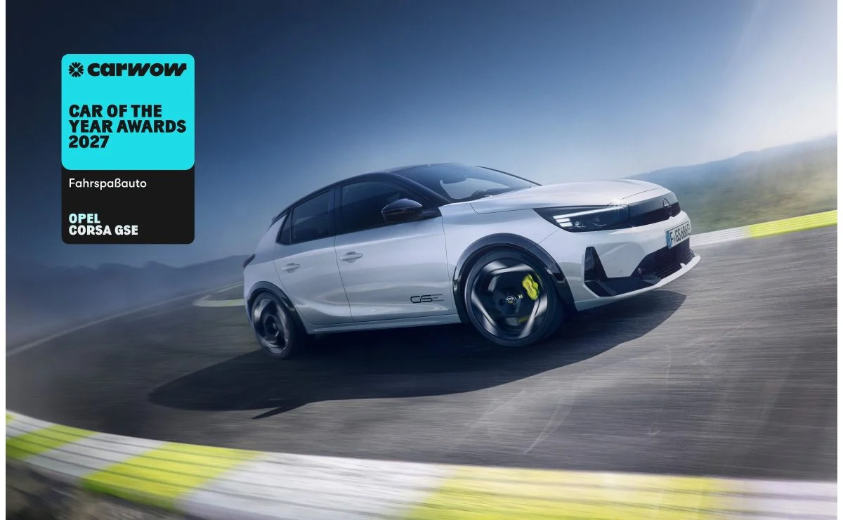 Opel Corsa GSE získala ocenenie Carwow Car of the Year 2027