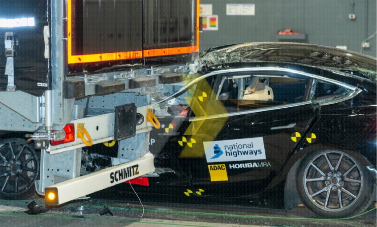 Euro NCAP vyzýva výrobcov nákladných áut a prívesov na rýchle posilnenie ochrany proti podbehnutiu zozadu