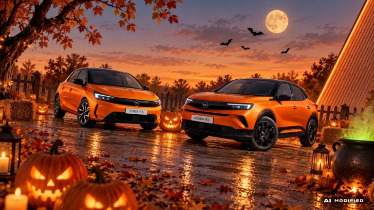 Opel Corsa YES a Mokka YES dostali oranžový háv pre Halloween